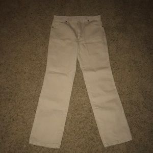 Wrangler cowboy cut jean (tan)